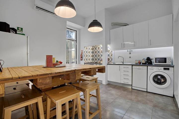 Ferienhaus für 9 Personen, mit Balkon