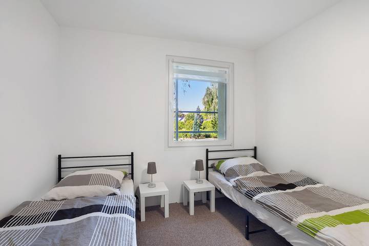 Appartement entier, Appartement Das grüne Stadthaus avec jardin privé et Wi-Fi in Dortmund, Ruhr