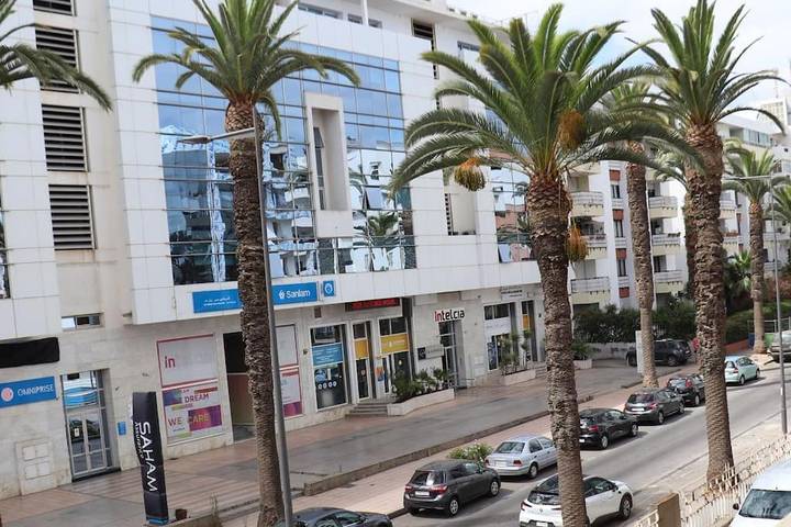 Appartement de vacances pour 3 personnes, avec terrasse et vue à Rabat