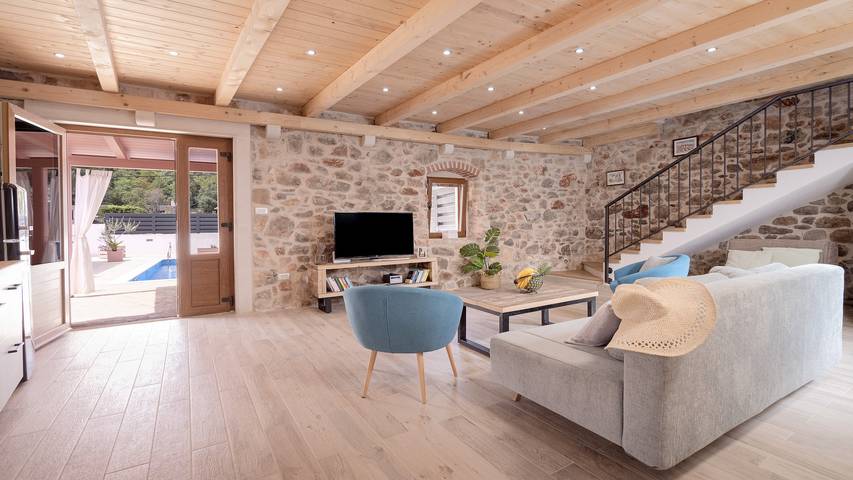 Villa für 8 Personen, mit Pool und Balkon auf Hvar - 3