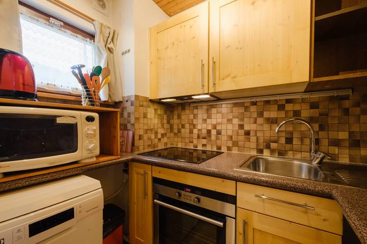 Apartamento entero, Apartamento de vacaciones para 6 personas con balcón/terraza in Lac des Confins, La Clusaz