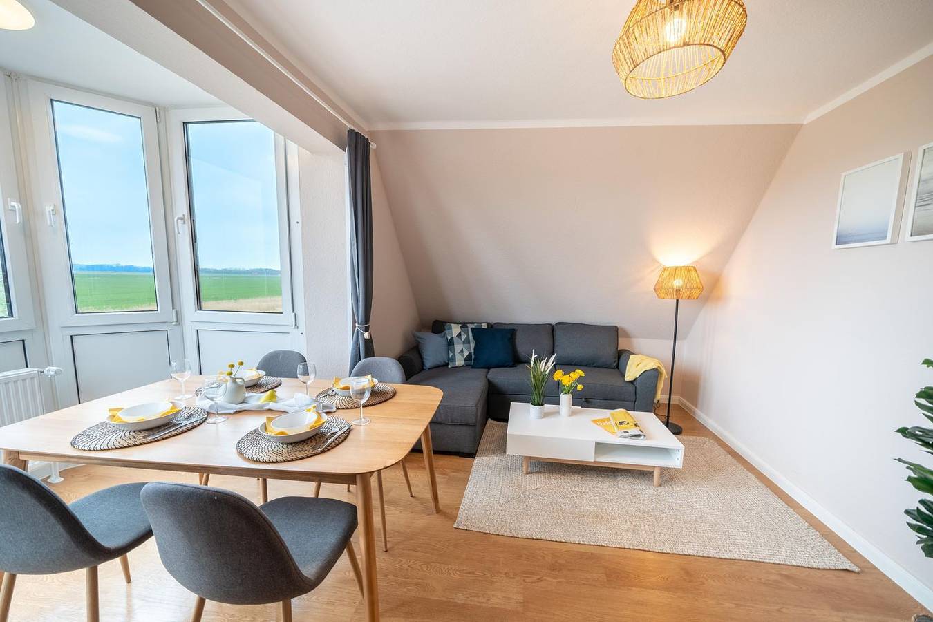 Ganze Wohnung, Ferienwohnung Hansekogge 4-23. Naturnah und verträumt. in Cappel-Neufeld, Nordholz