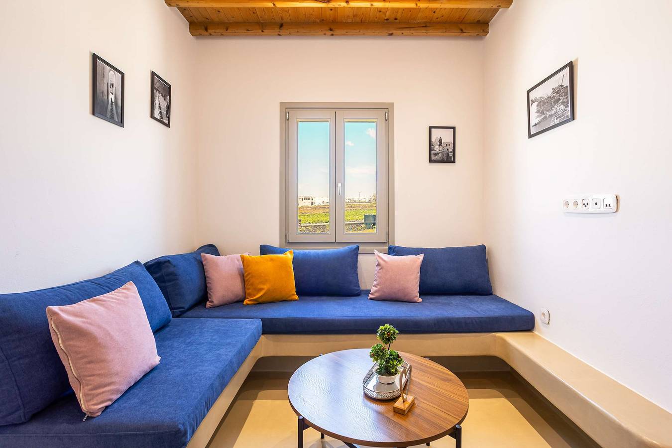Casa de vacaciones para 2 personas con jardín in Santorini