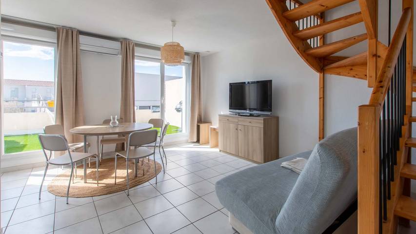 Appartement de vacances pour 7 personnes, avec balcon au Le Grau-du-Roi