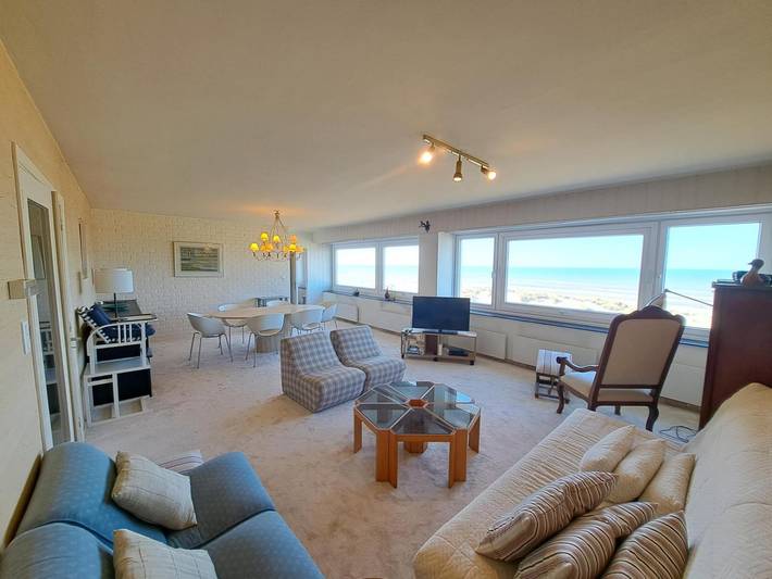 Ferienwohnung für 8 Personen, mit Balkon und Terrasse sowie Garten in Koksijde