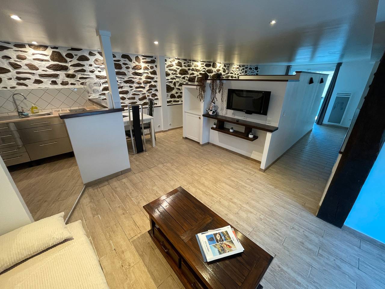 Estudio entero, Estudio «La Grange - Laruns» con terraza privada y Wi-Fi in Laruns, Béarn