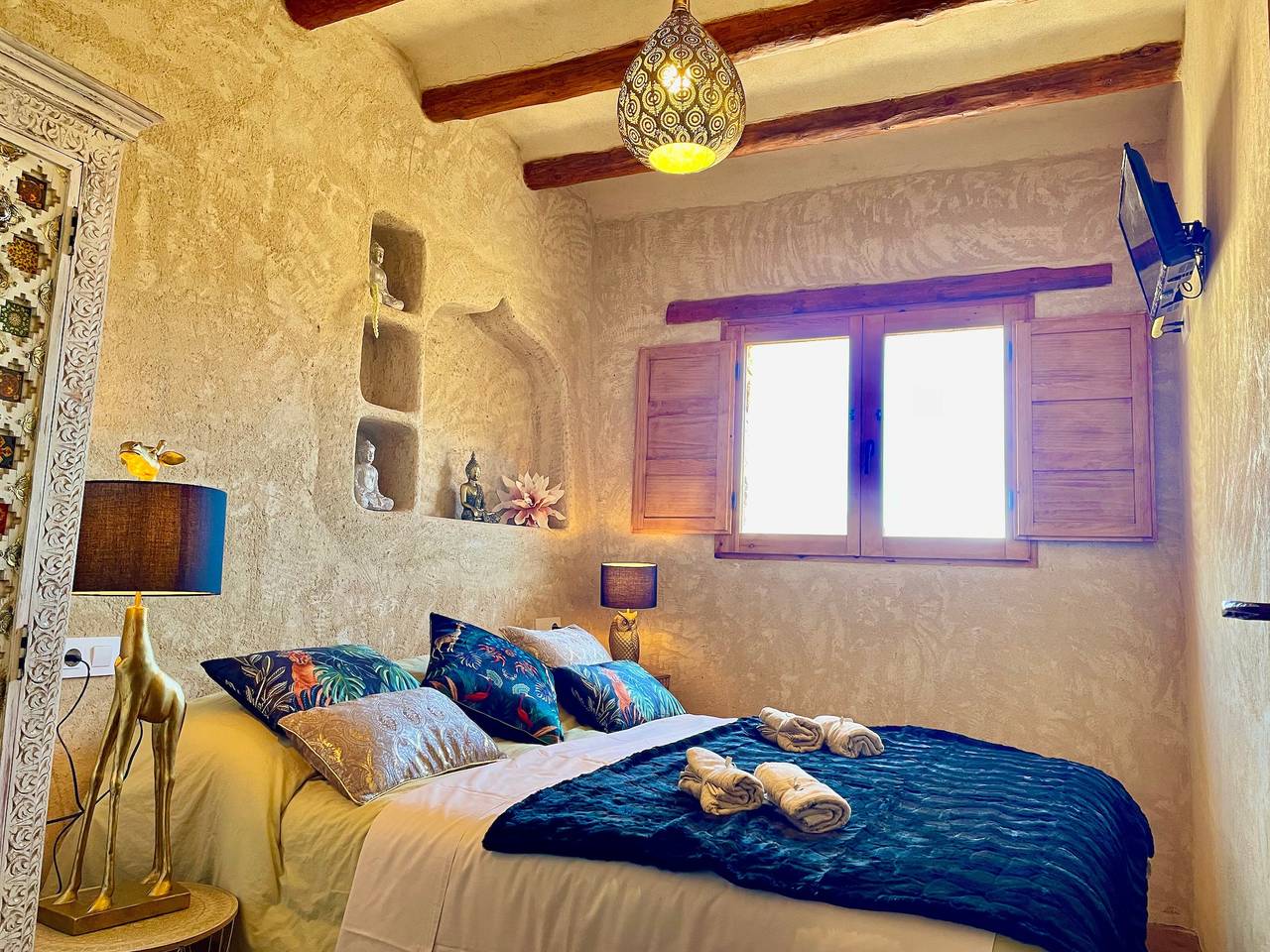 Landhaus 'El Kubo' mit Bergblick, Wi-Fi und Klimaanlage in Olba, Teruel und Umgebung
