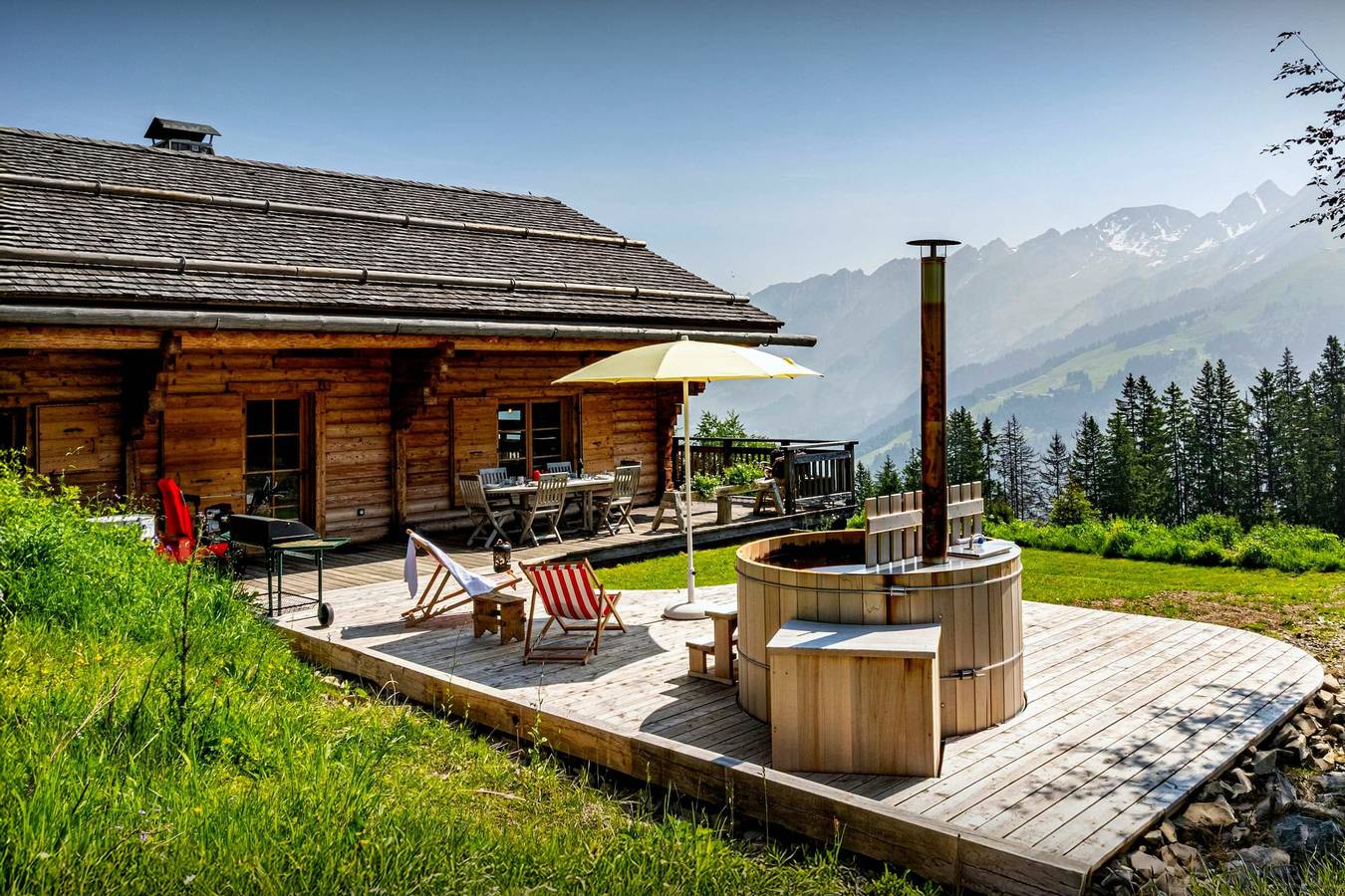 Chalet pleine nature pour 12 (8 adultes) - Bain nordique - Ovo Network in La Clusaz, Région d'Annecy