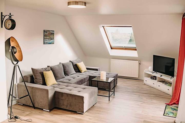 Ferienwohnung für 8 Personen, mit Balkon, mit Haustier