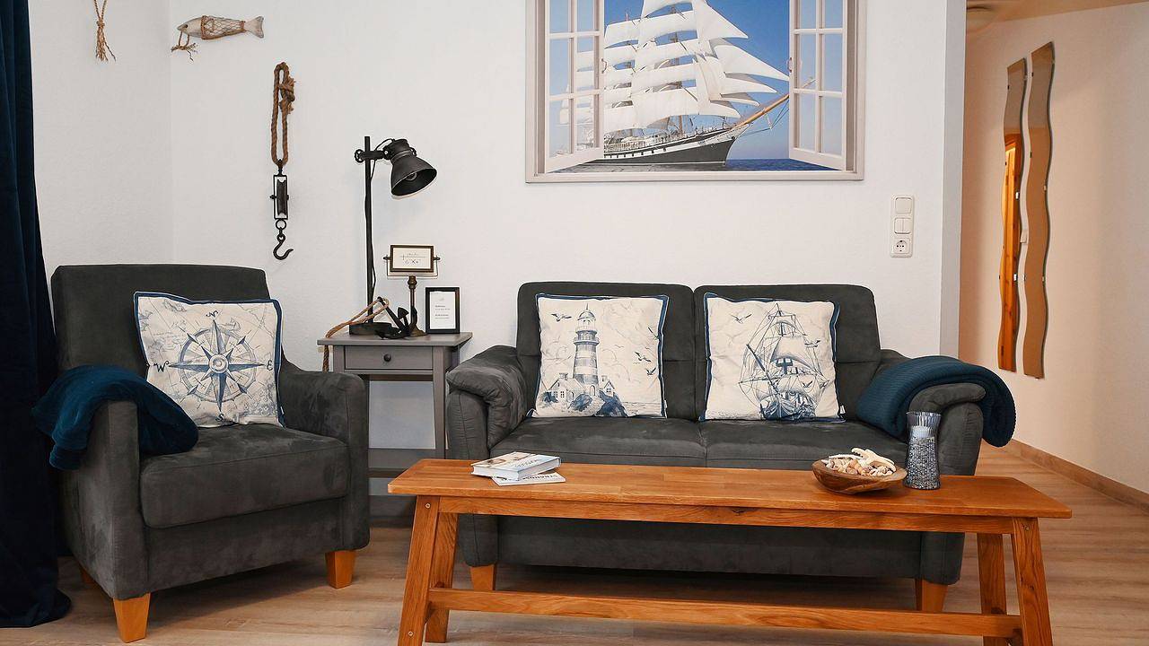Ganze Ferienwohnung, Ferienwohnung für 4 Personen (42 m²) in Büsum in Hauptstrand Büsum, Dithmarschen