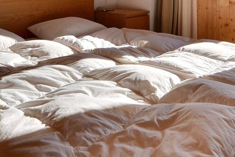 Ganze Wohnung, Sehr komfortable Wohnung für 4 Personen, Wohnzimmer mit Heizofen, Kochnische mit Geschirrspüler, 1 D in Grimentz, Anniviers