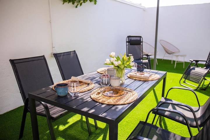 Casa rural para 10 personas, con Balcón y Jacuzzi además de Terraza y Jardín en Corredor De Almansa - 4