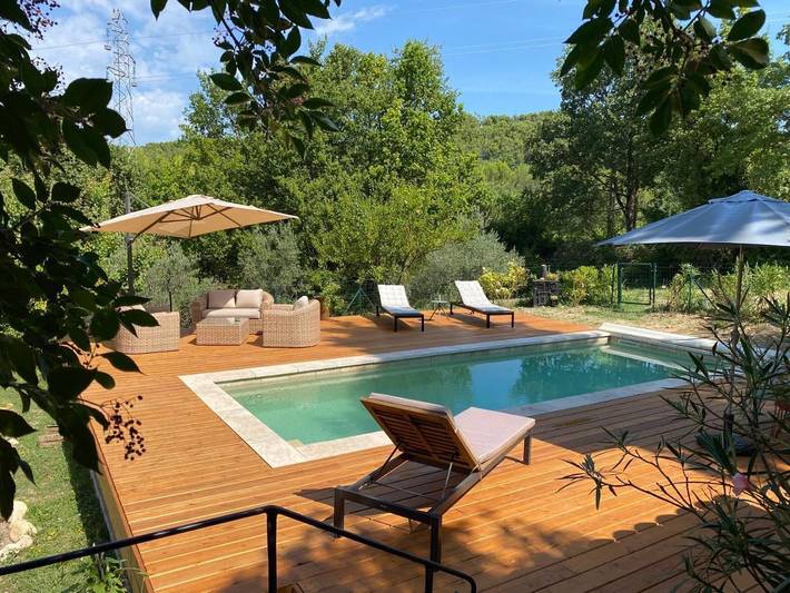 Maison d’hôte pour 3 personnes, avec piscine ainsi que jardin et vue à Vaison-la-Romaine - 4