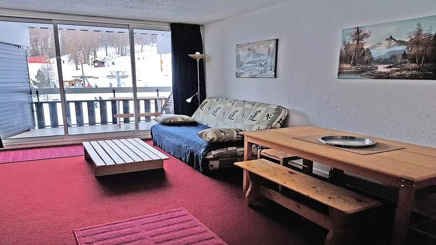 Gîte pour 6 personnes, avec balcon et vue, animaux acceptés à Puy-Saint-Vincent - 2