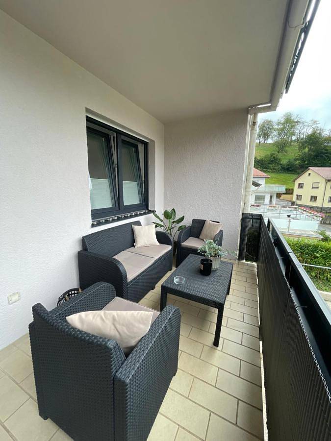Ferienwohnung für 4 Personen, mit Balkon und Ausblick in Lautertal - 4