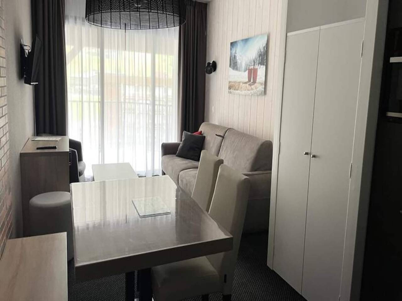 Entire apartment, Studio for 4 people in Gourette, Eaux-Bonnes