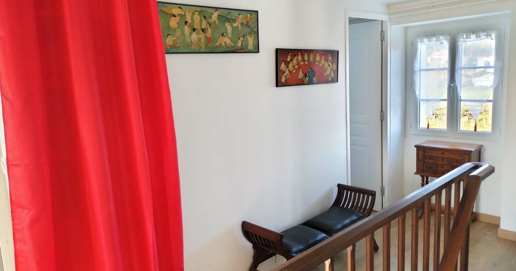 Chambres d'hôtes Au Pré du Puy - Chambre Eglantine in Chambretaud, Vallée de la Loire