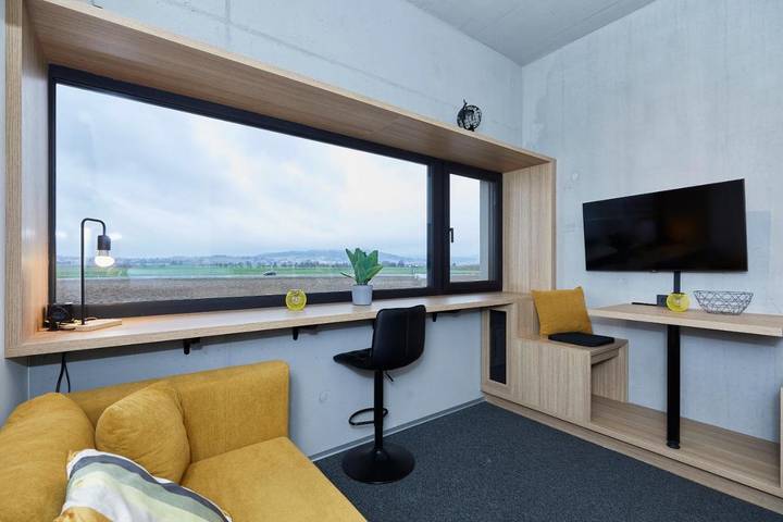 Ferienwohnung für 3 Personen, mit Ausblick