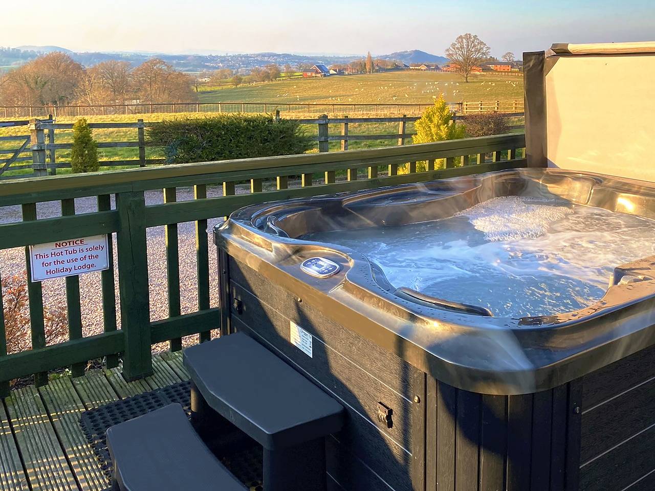 Powis Castle View in Powys