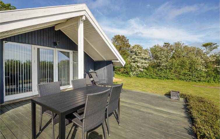Ferienhaus für 6 Personen mit Terrasse in Kærgården, Limfjord in Nordjütland