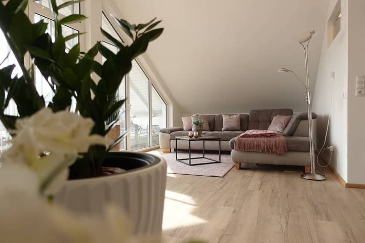 Ferienwohnung für 3 Personen, mit Garten