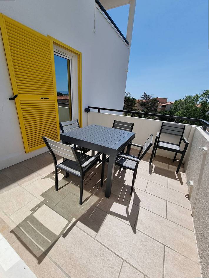 Appartement de vacances pour 5 personnes, avec terrasse
