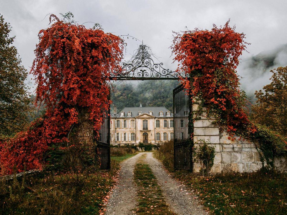 Chateau de Gudanes in Château-Verdun (Ariège), Pyrénées