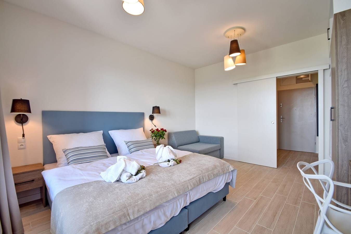 Hel lägenhet, Aquamarina Onyx 164 Seaview | Contemporary Studio in Międzyzdroje, Międzyzdroje (Kommun)