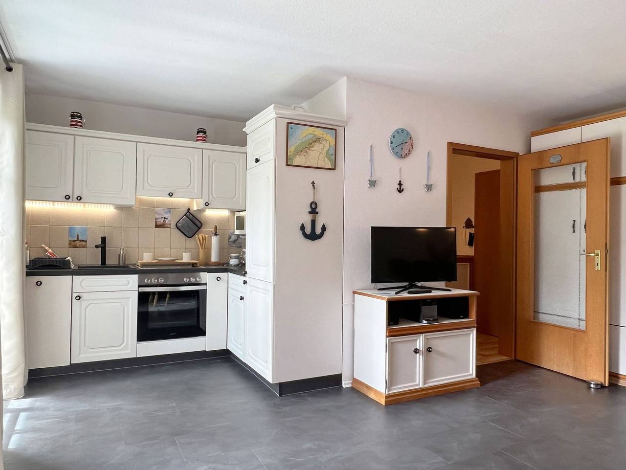 Ganze Ferienwohnung, Haus am Wäldchen 14 - Haus am Wäldchen Whg. Seesternchen in St. Peter-Ording, Eiderstedt