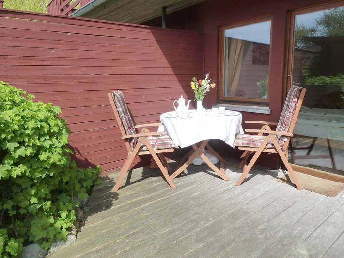Ferienwohnung für 2 Personen, mit Terrasse in Riepsdorf