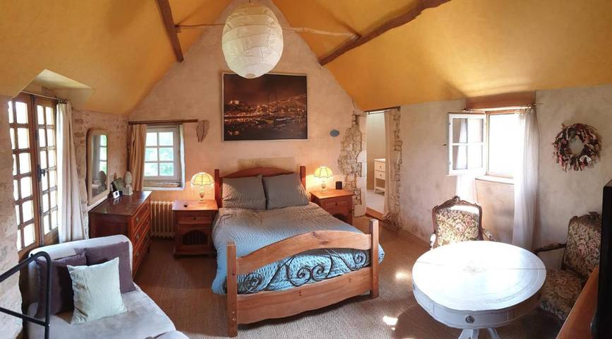 Chambre d’hôte pour 3 personnes, avec jardin et vue dans le Calvados - 2