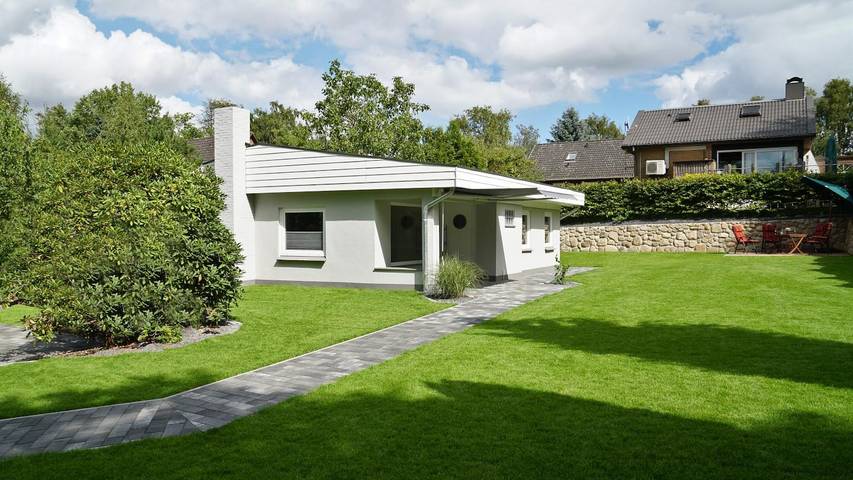 Ferienhaus für 4 Personen, mit Terrasse und Garten sowie Sauna in Brodersby an der Schlei
