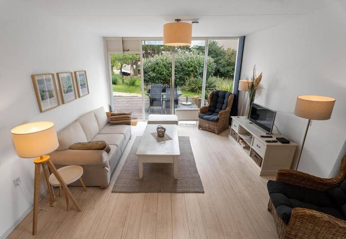 Appartement de vacances pour 5 personnes, avec Terrasse et Jardin
