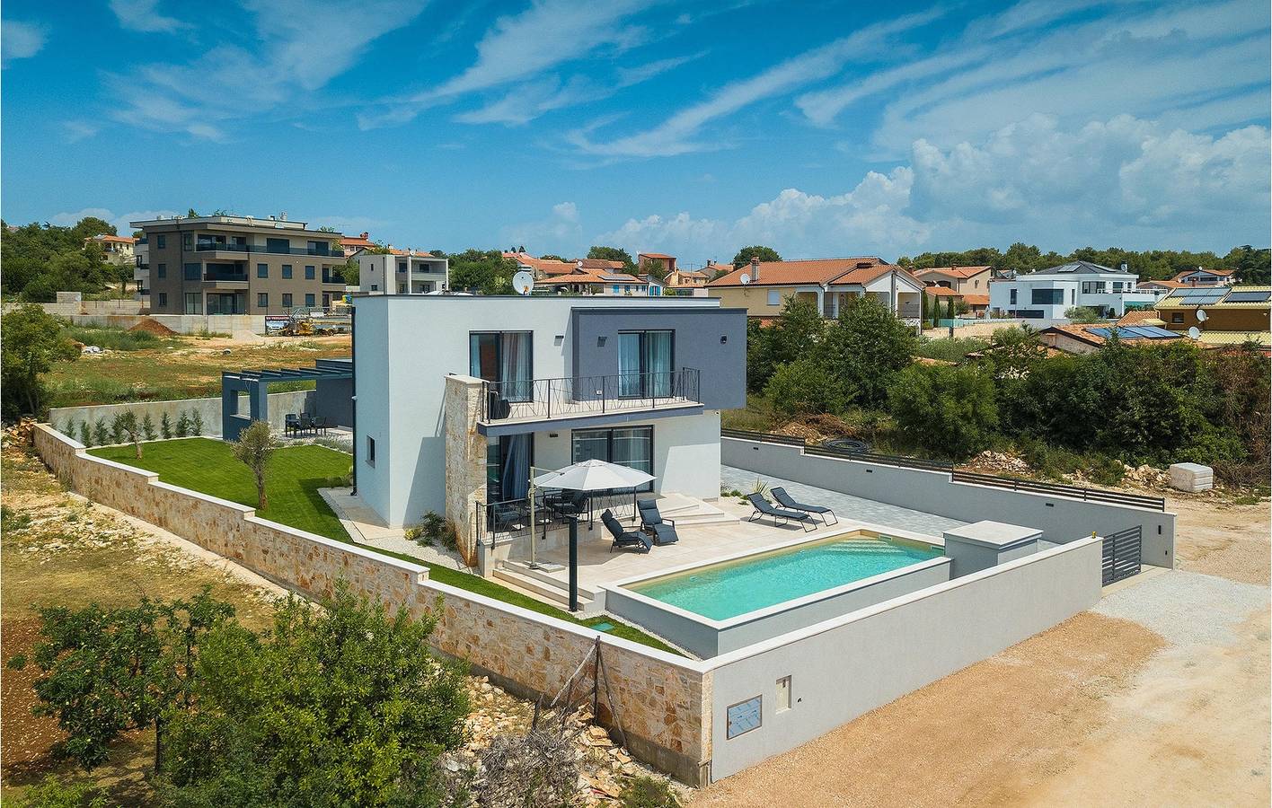 Ferienhaus für 6 Personen mit Whirlpool in Tar-Vabriga, Umag und Umgebung