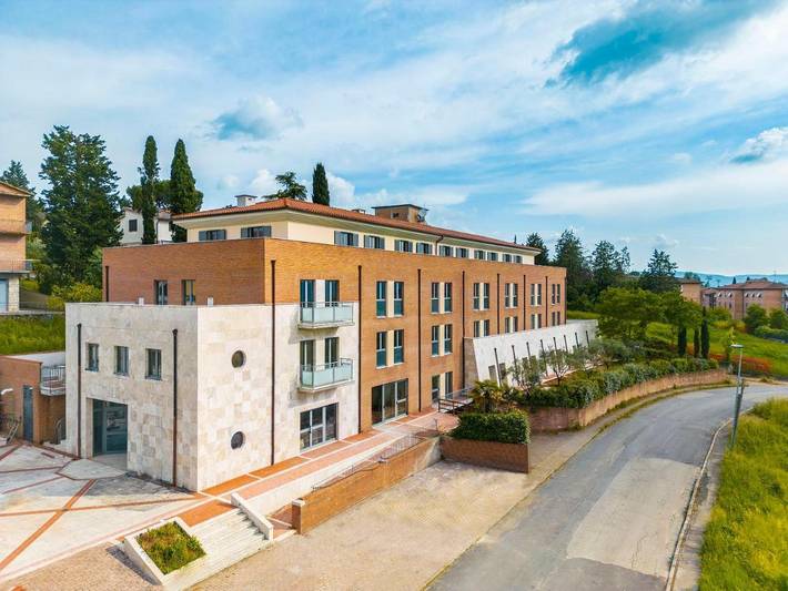 Appartamento per 2 persone, con Balcone e Terrazza nonché Panorama a Sovicille