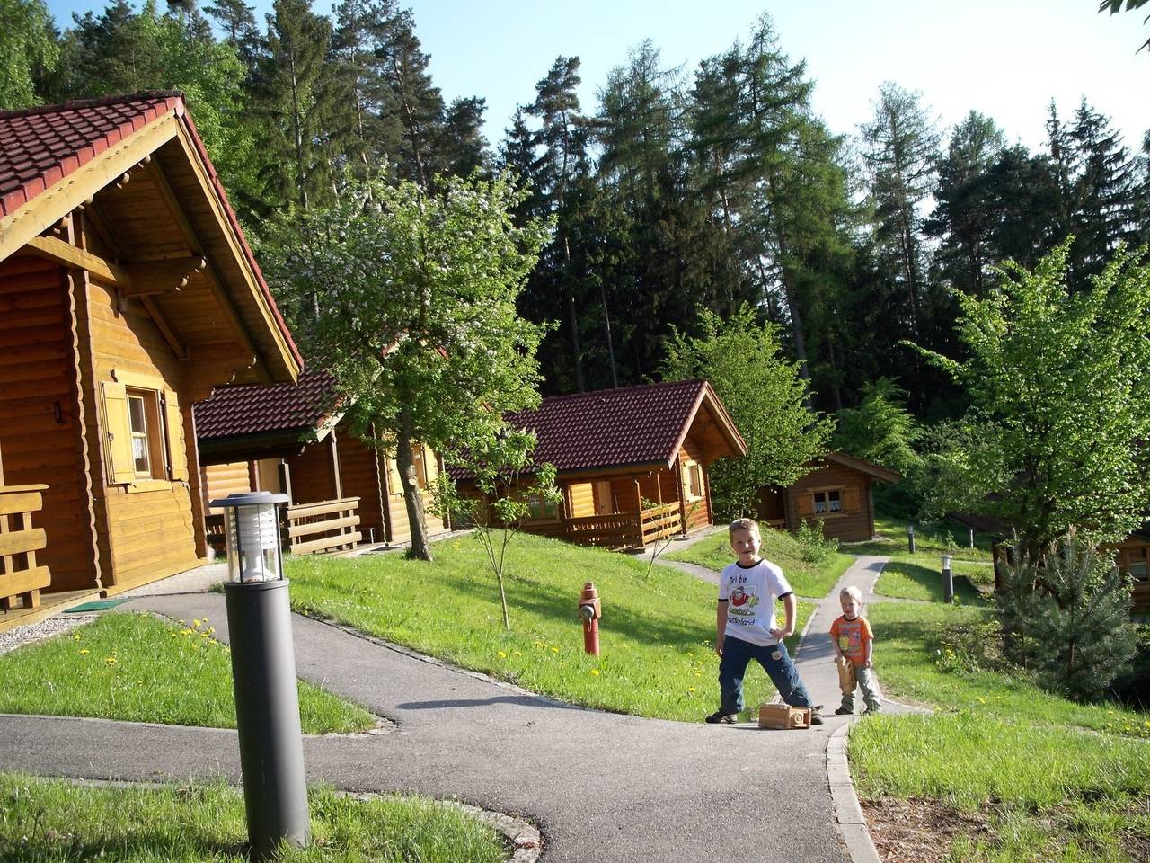 Blockhaus Hedwig Haus 4 in Stamsried, Ostbayern