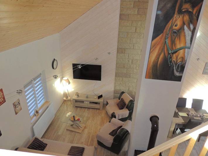 Location de vacances pour 5 personnes, avec vue ainsi que sauna et jardin à Haselbourg - 3