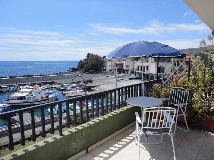 Ferienwohnung für 2 Personen, mit Balkon und Ausblick