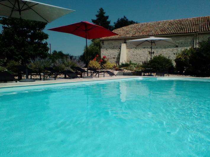 Gîte pour 8 personnes, avec jardin ainsi que piscine et terrasse à Bourran - 4