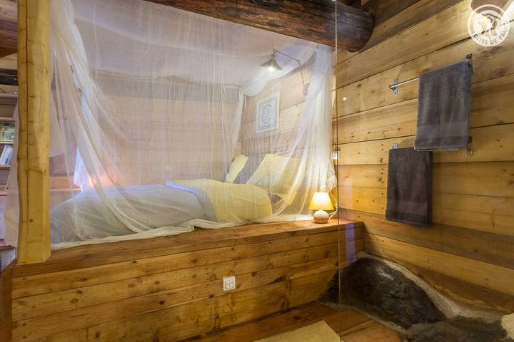 Gîte für 2 Personen, mit Terrasse und Pool in Französische Alpen - 3