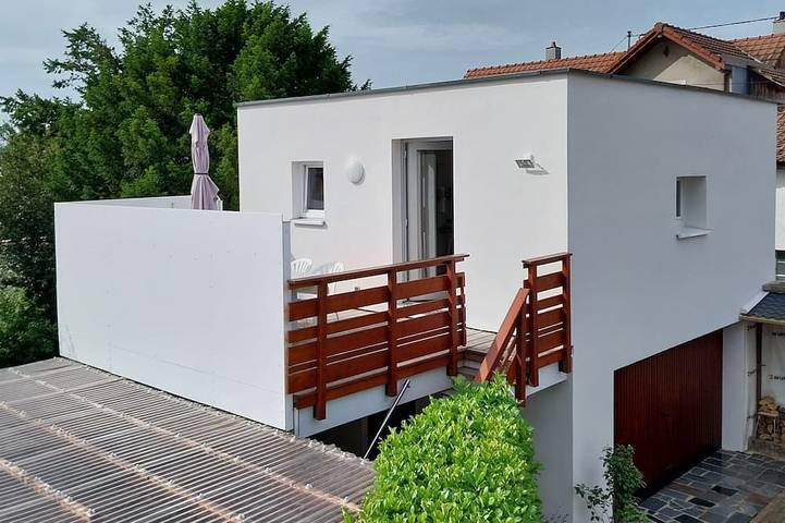 Gîte pour 2 personnes, avec Terrasse à Uffholtz