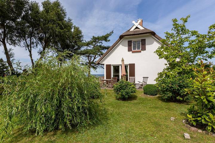 Ferienwohnung für 2 Personen, mit Garten und Ausblick auf dem Darß