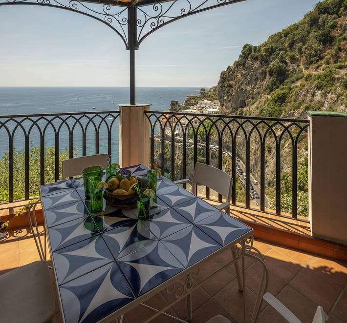 Ganze Wohnung, Haus am Meer mit Terrasse in Atrani in Castiglione, Ravello