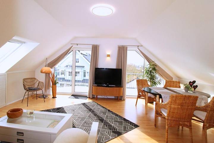 Ferienwohnung für 3 Personen, mit Balkon und Ausblick in Schweich - 2