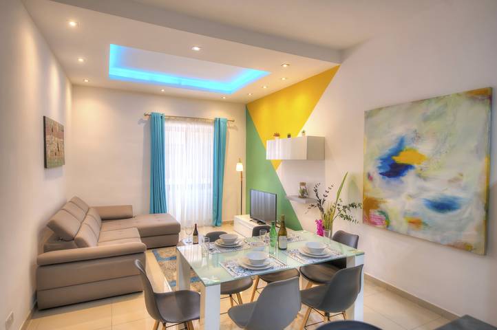 Appartement de vacances pour 6 personnes, avec balcon