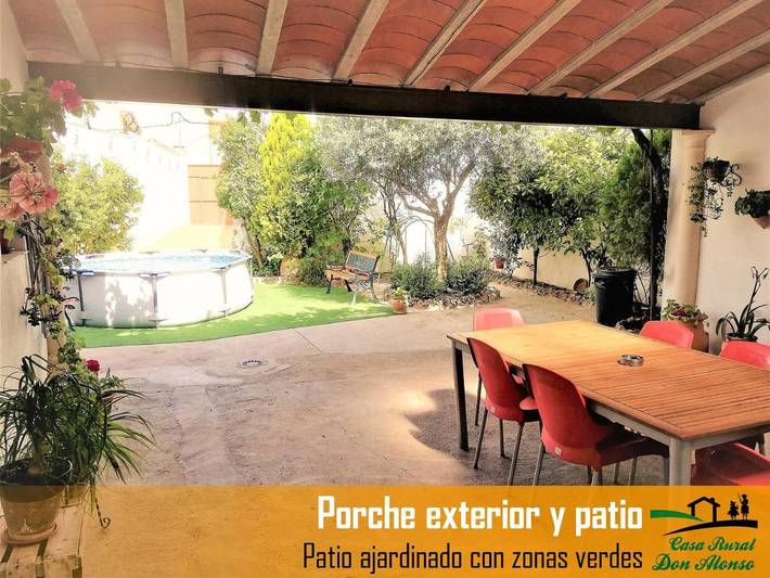 Casa rural para 16 personas, con piscina y jardín, Se admiten mascotas en Provincia de Albacete - 3