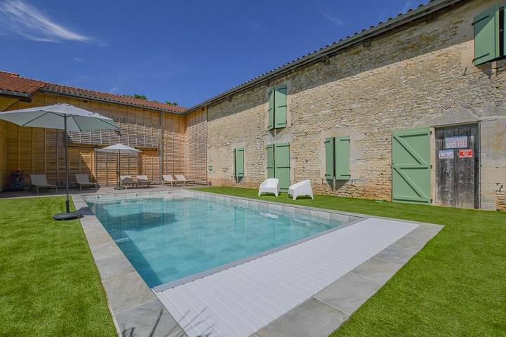 Gîte pour 5 personnes, avec Terrasse ainsi que Jardin et Vue dans Crespy-le-Neuf