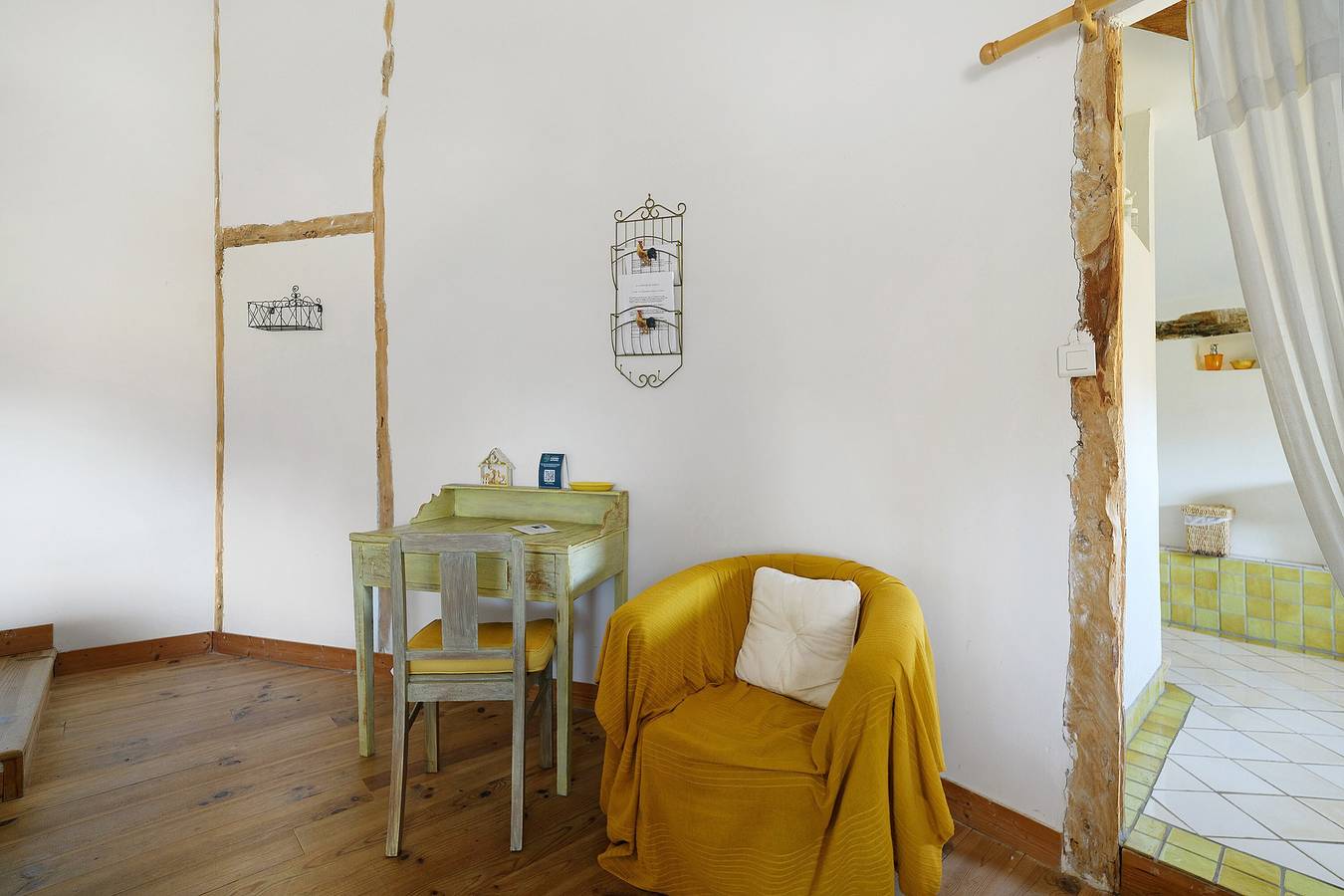 Chambre d’hôtes « Le Poulailler » avec terrasse commune, jardin partagé et Wi-Fi in Rieucros, Ariège