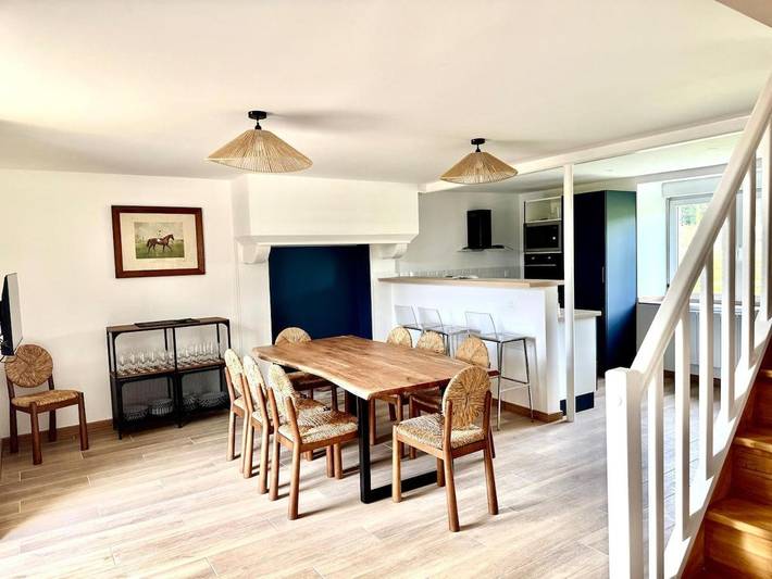 Location de vacances pour 8 personnes, avec jardin et vue dans Coglès - 3