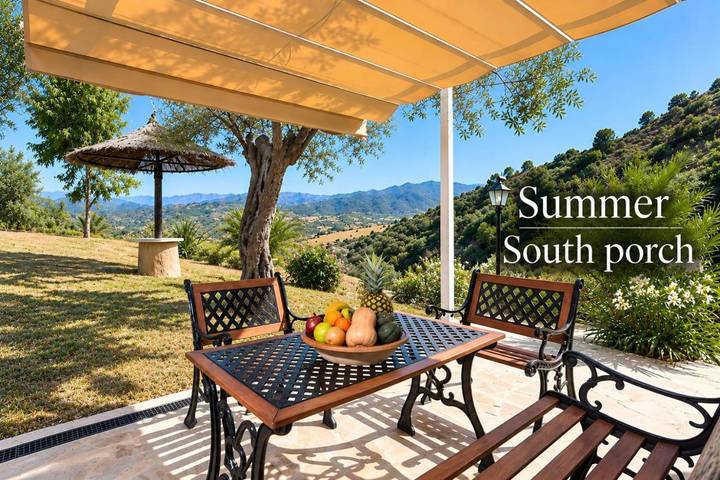 Casa rural para 2 personas, con Jacuzzi y Terraza además de Jardín y Piscina en Alozaina - 3